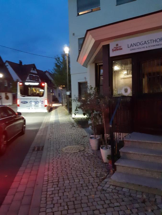Hotel Landgasthof Rose Ditzingen Exterior foto