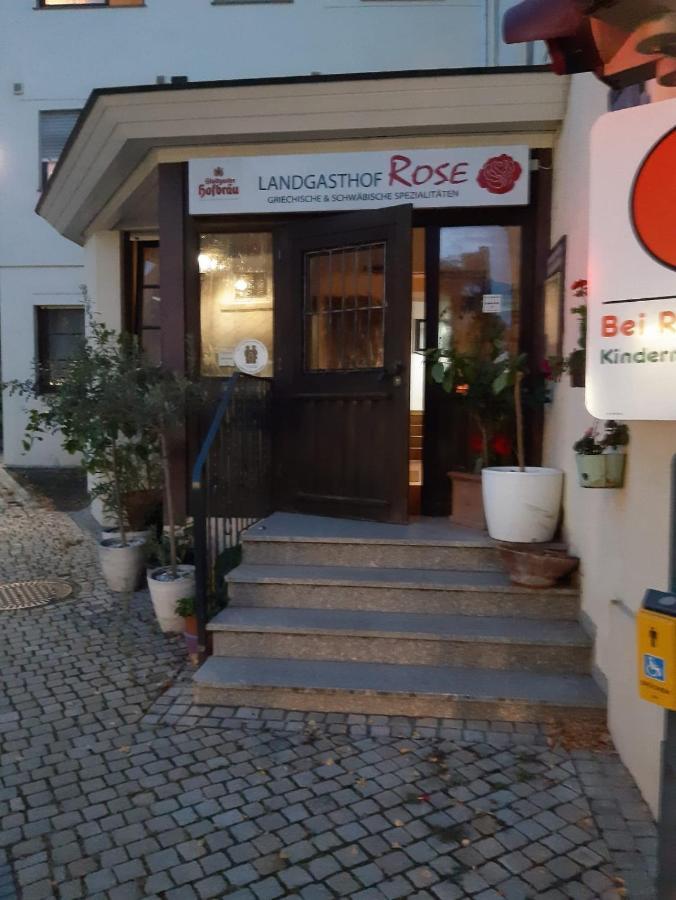 Hotel Landgasthof Rose Ditzingen Exterior foto